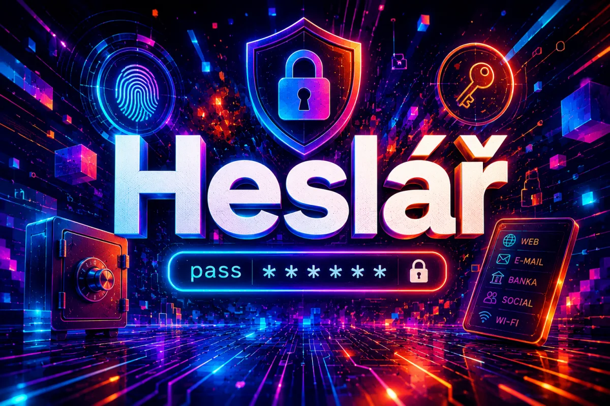 Náhled programu Heslář